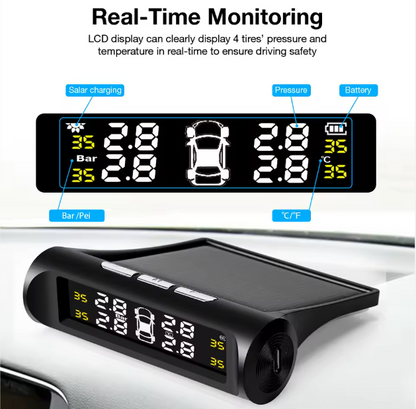 TYRE PRESSURE MONITOR SOLAR (TPMS)